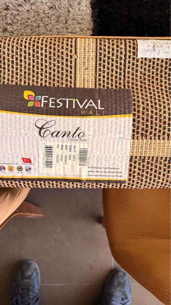festival marka 160*230 ölçülerinde az kullanılmış halı - 5
