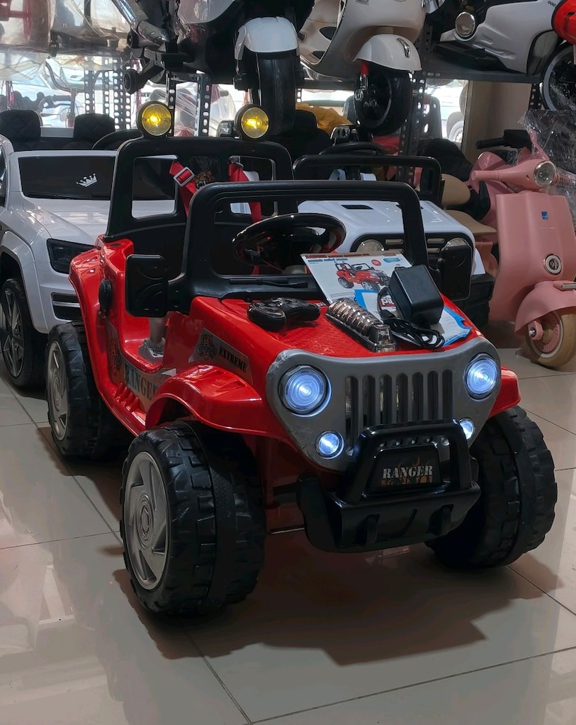 (AnkaCar ÇOCUK OTO GALERİ)3 İLERİ 12+12 PİLSAN RANGER AKÜLÜ ARABA - 2