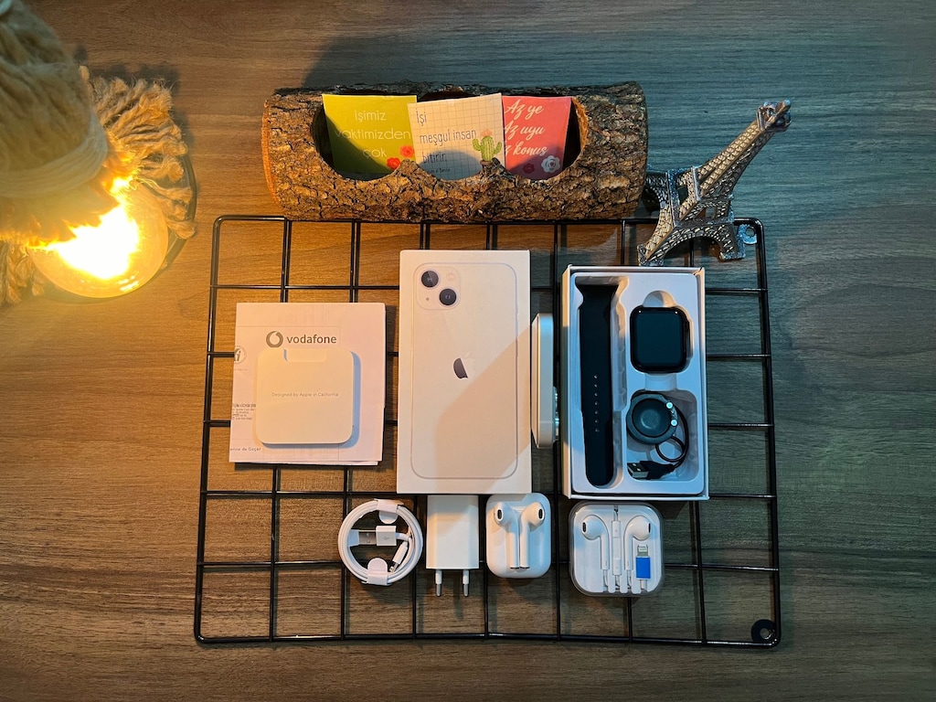 GARANTİLİ İPHONE 13 WHİTE - 7