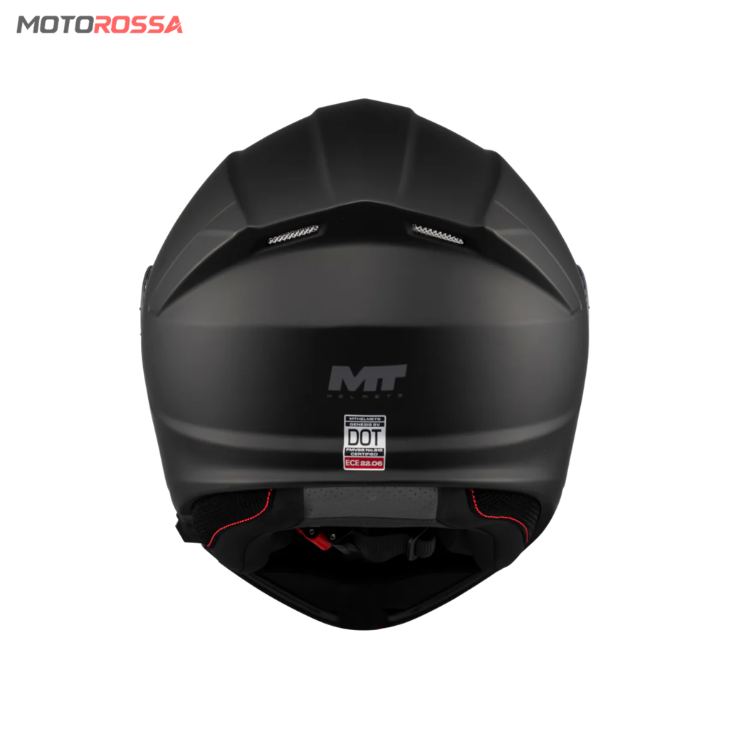 MT Helmets GENESIS SV PURE A1 Mat Siyah Çene Açılır Kask | MOTOROSSA - 6
