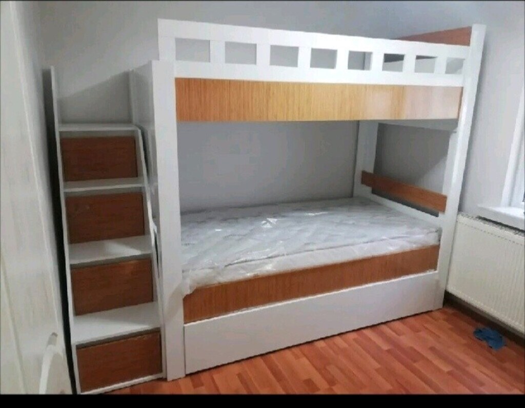 2 katlı ahşap yavrulu ranza - 2
