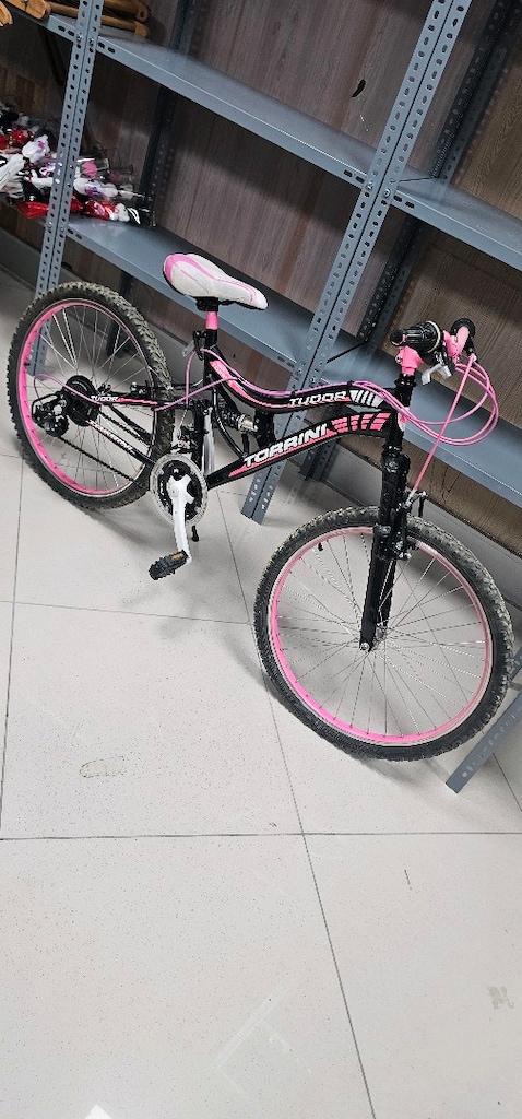pembe kız bisikleti 21 vites