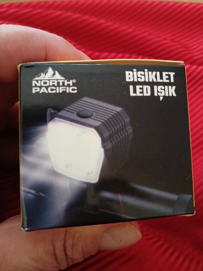 bisiklet led ışık + zil +şarjlı+ el feneri - 4