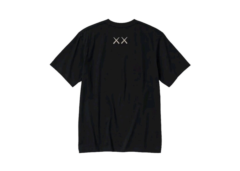 KAWS x Uniqlo UT Short Sleeve Graphic T-shirt Black - 2