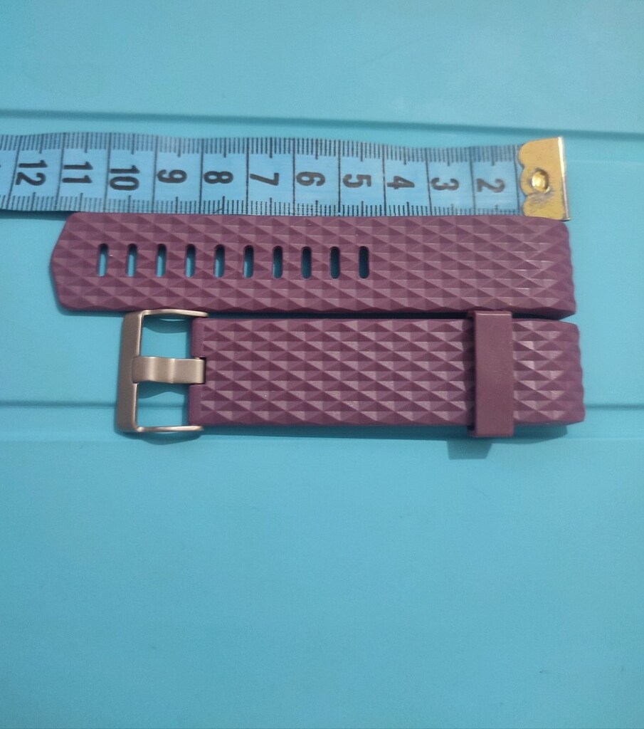 fitbit charge uyumlu mor silikon kordon - 6