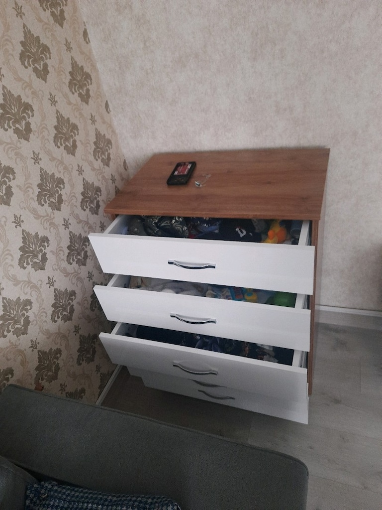 5 Çekmeceli Şifonyer Sıfır Durumda - 4