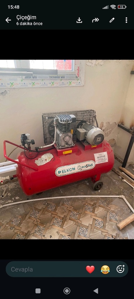 pvc makinalr 5 li set bakımlar yaplmıs 300 lt kompresr çalışır durumda - 6