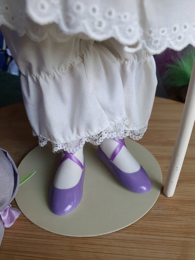 porselen bebek damgalı sertifikalı vintage - 8