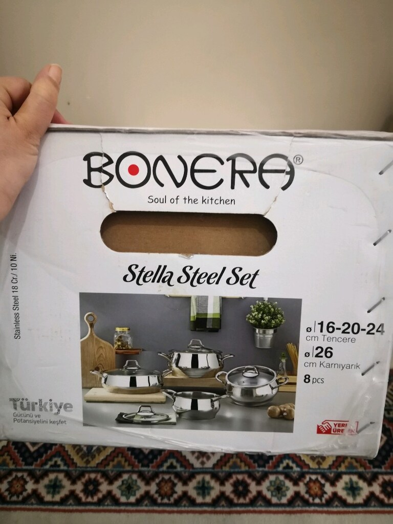 Çelik tencere seti - 5