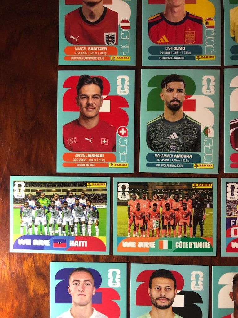 Panini Dünya Kupası 2026 sticker lot - 4