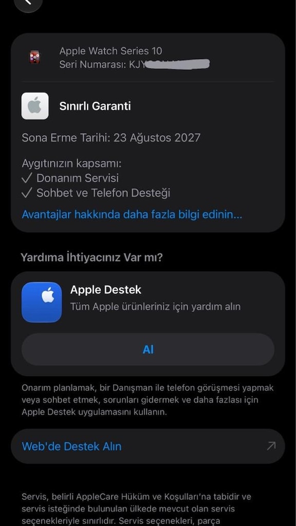 Apple Watch Series 10 (GPS) Garantili - 8