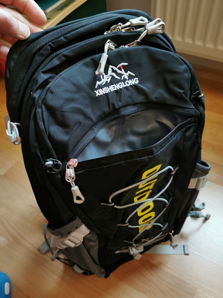 ÇOK İŞLEVLİ OUTDOOR-BİSİKLET SIRT ÇANTASI 20 L UNISEX (SİYAH) - 6