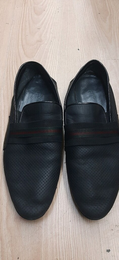orijinal gucci 43 numara deri ayakkabı - 11