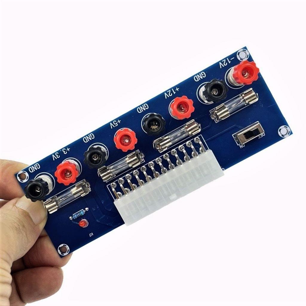XH-M229 ATX Desktop 24 Pin Güç Kaynağı Dağıtım Modülü PSU Splitter - 2