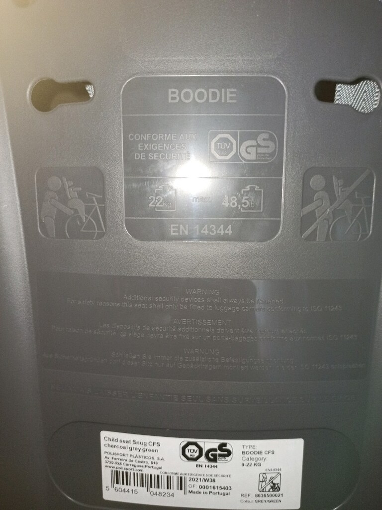 bisiklet çocuk koltuğu - 6