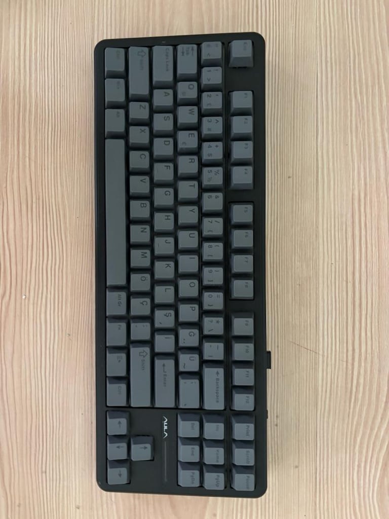 Temiz Aula F87 Pro V4 graywood - 2