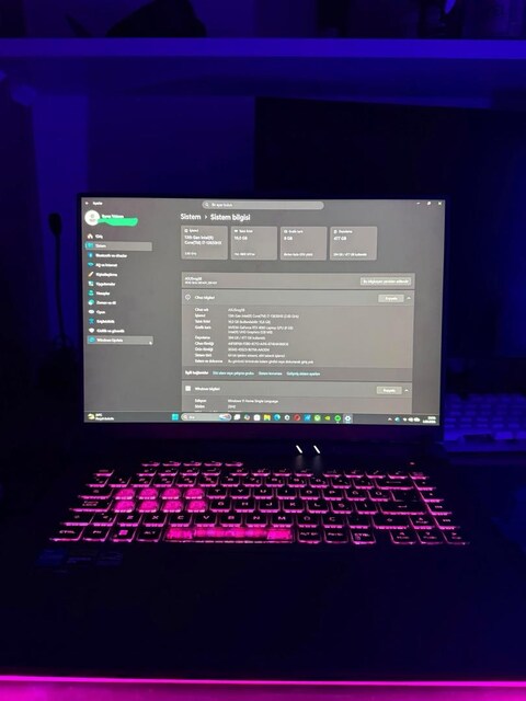 ASUS ROG STRİX G16 OYUNCU LAPTOPU