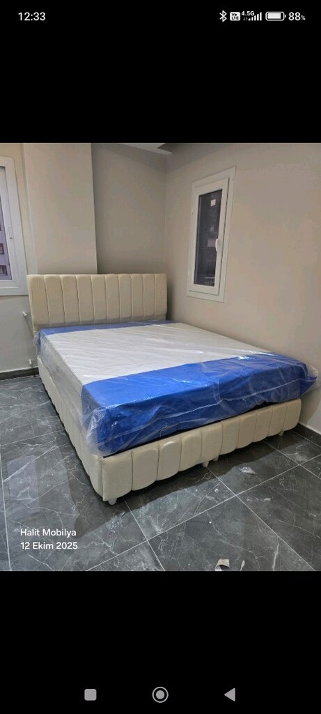 160/200 cm'lik baza Başlık yatak takım sandıklı baza - 4