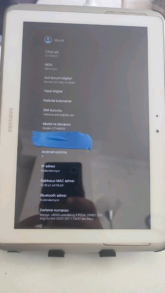 Samsung Galaxi 10.1 inç Tablet - 3