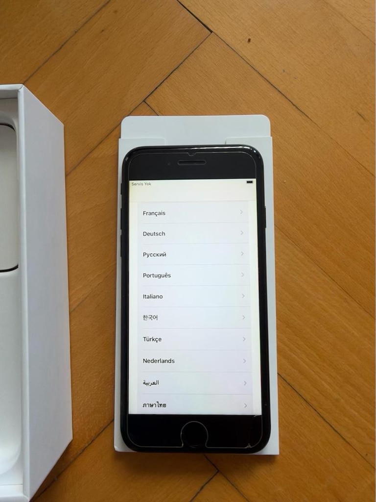 iPhone 7 32 gb siyah pil sağlığı %100 - 6