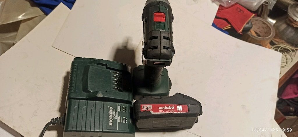 ORİJİNAL METABO 18 VOLT BEATS UÇLU ŞARJLI MATKAP - 12