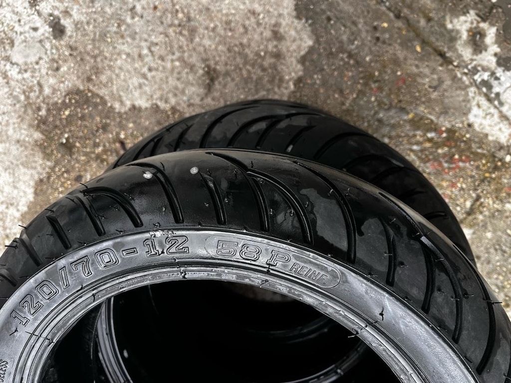 120/70 R12 MOTOSİKLET LASTİK 2 ADET - 5