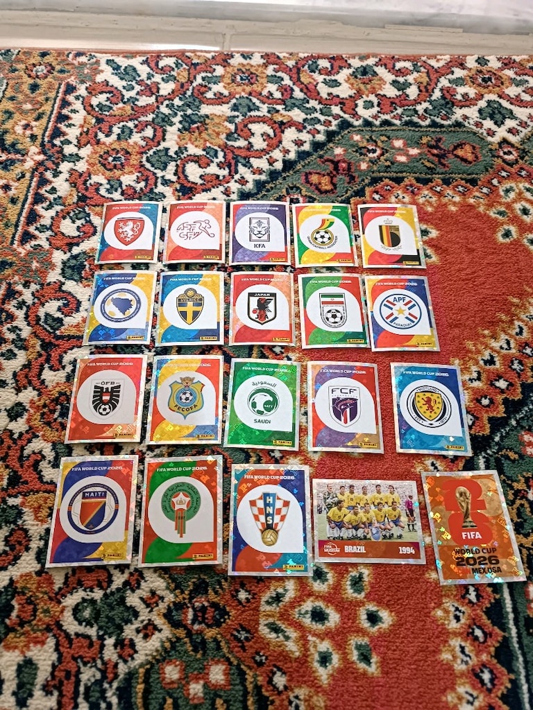 Panini FIFA 2026 dünya kupası stikir ve amblem ler - 4