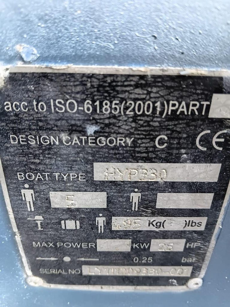 3.30 SeaPro direksiyonlu fiber zodyak Bot 2023 model AIQIDI 20 Hp 4 - 4
