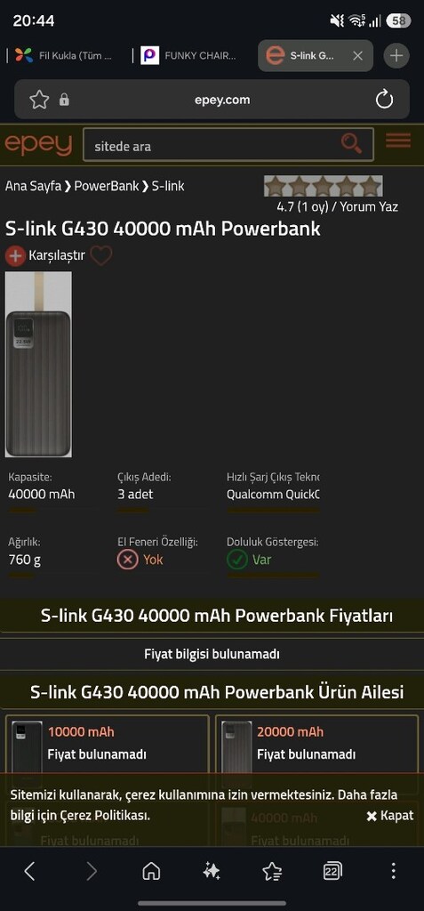 S Link 40.000 mah. Powerbank - 3