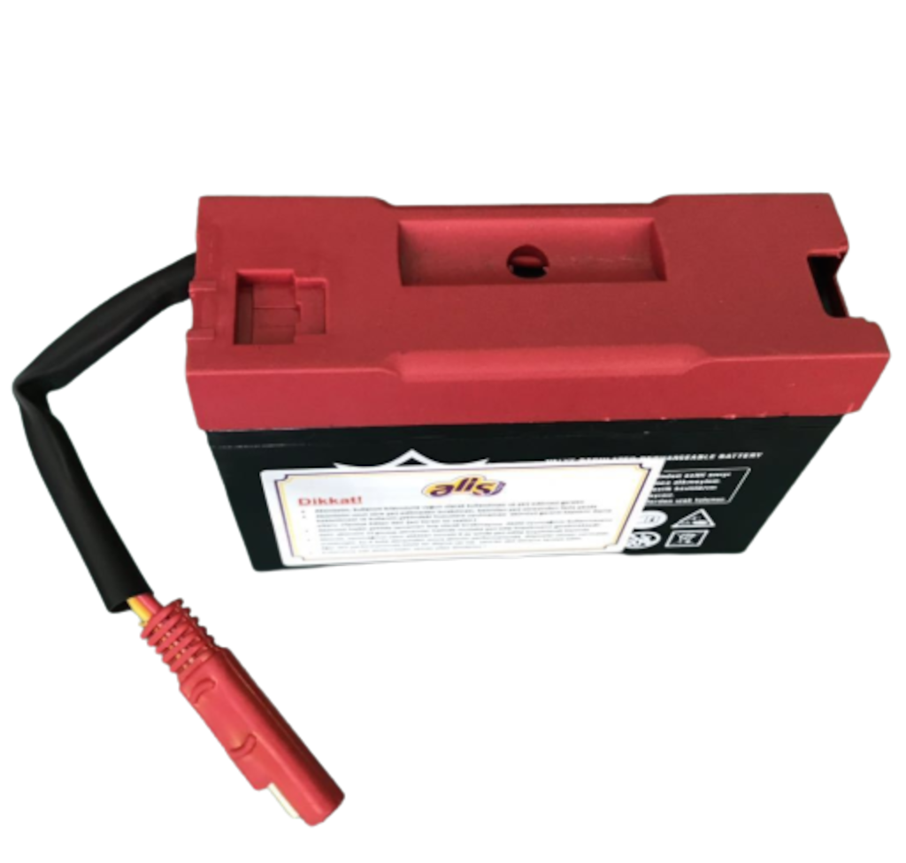 Aliş Akülü Araba 6 Volt-12 Amper Akülü Araç Aküsü -31– - 2