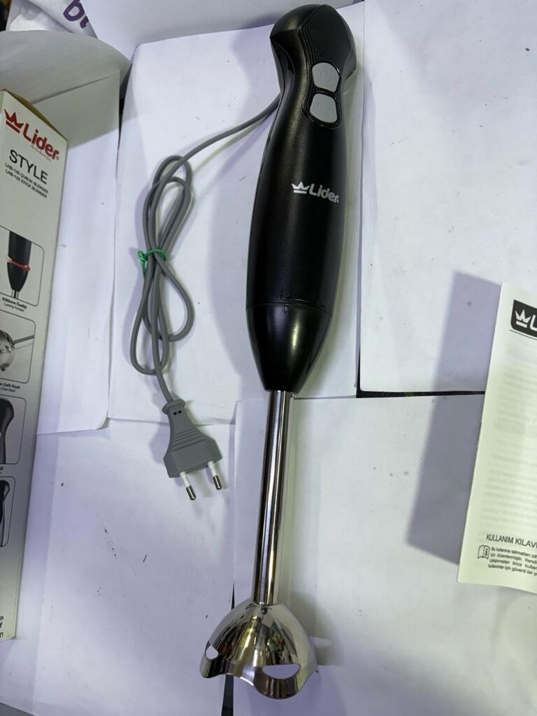 Lider Style 400W Çubuk Blender – Turbo Fonksiyon, Paslanmaz Çelik - 3