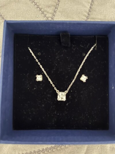 Swarovski taki seti kolye ve kupe