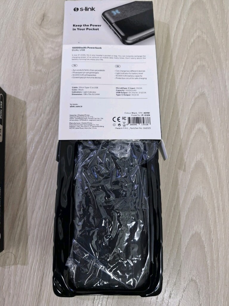 SLink PowerBank 2 adet fiyatıdır - 4