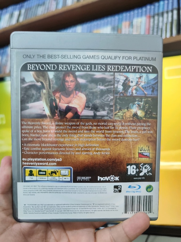 PS3 HEAVENLY SWORD ( KOLEKSİYONLUK ) - 2