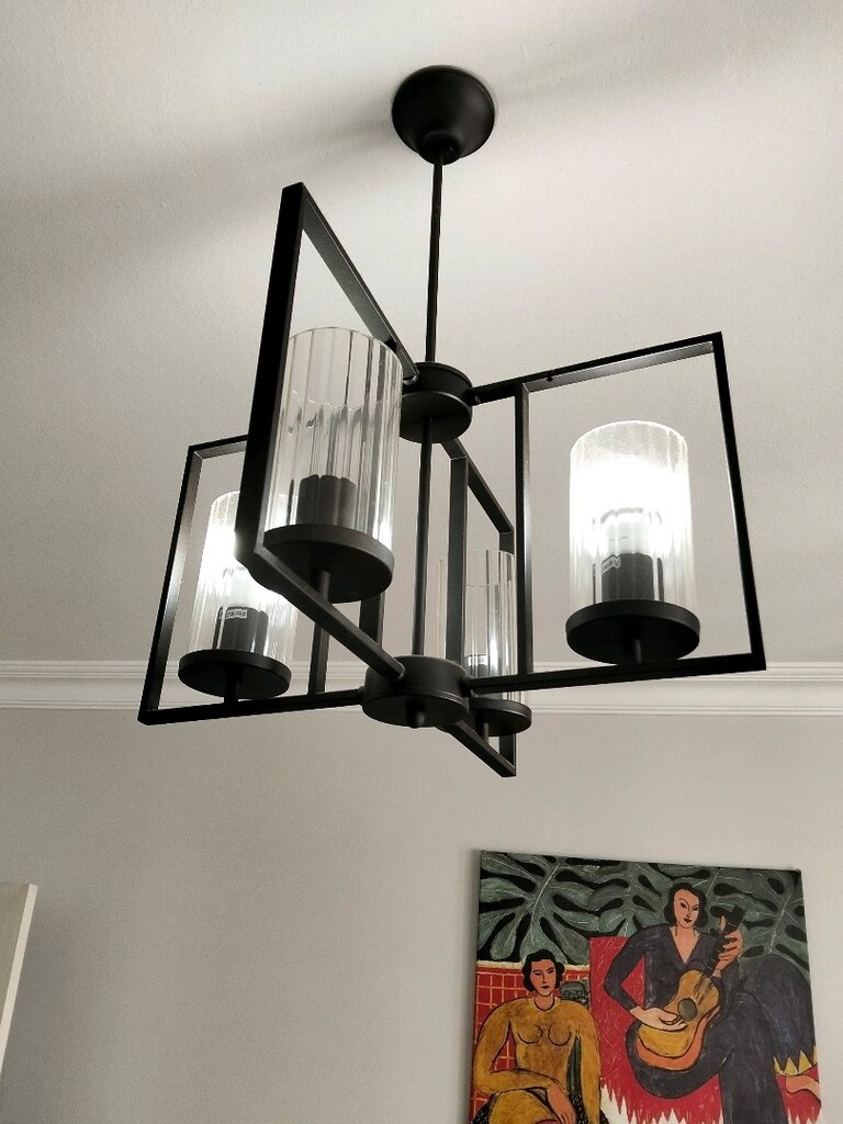 4 LÜ SALON METAL AVİZE - 2