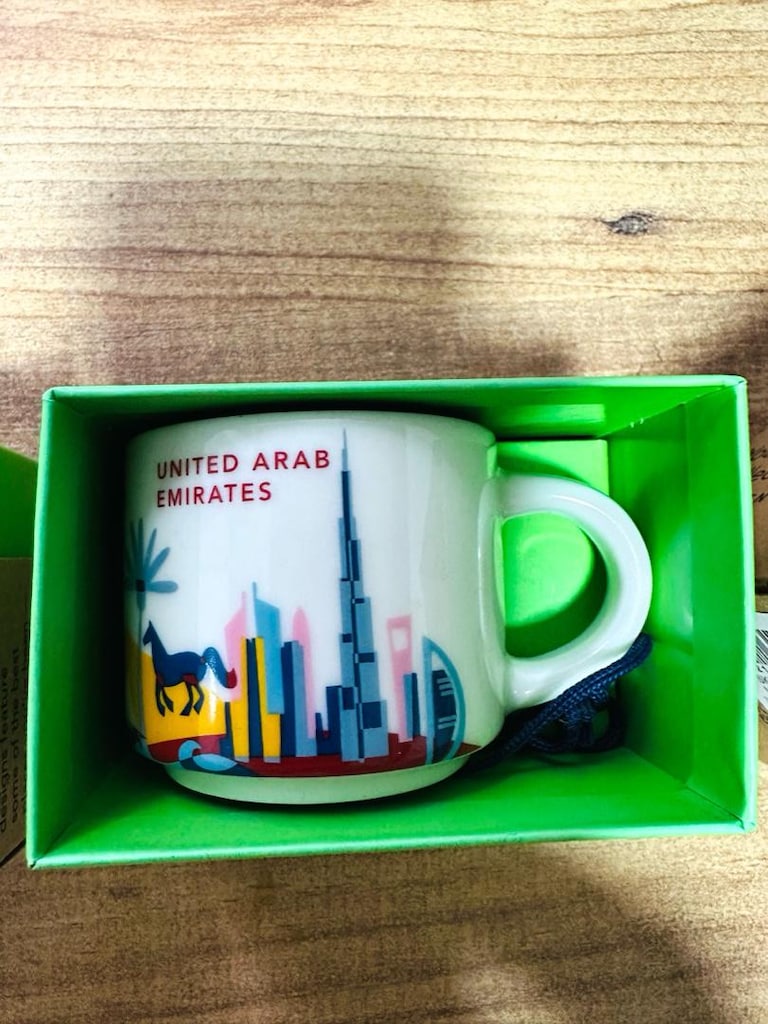starbucks ülke temalı Unıted Arab Emirates kulplu espresso takımı - 3