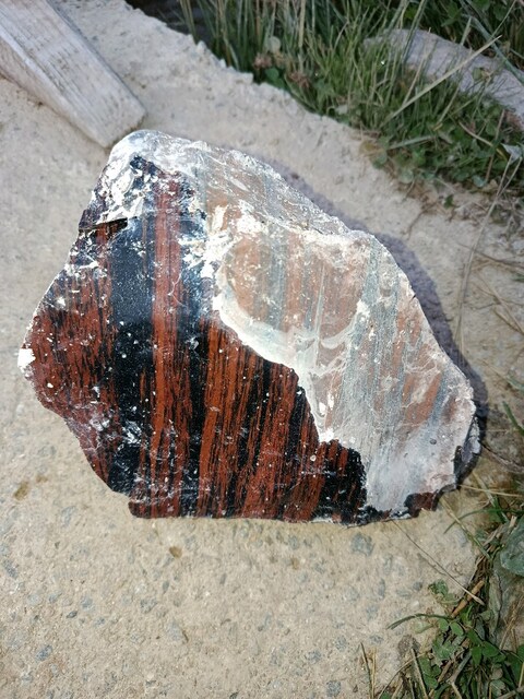 Doğal Kesimlik Mahogany / Maun / Kızıl Obsidyen Kütleler