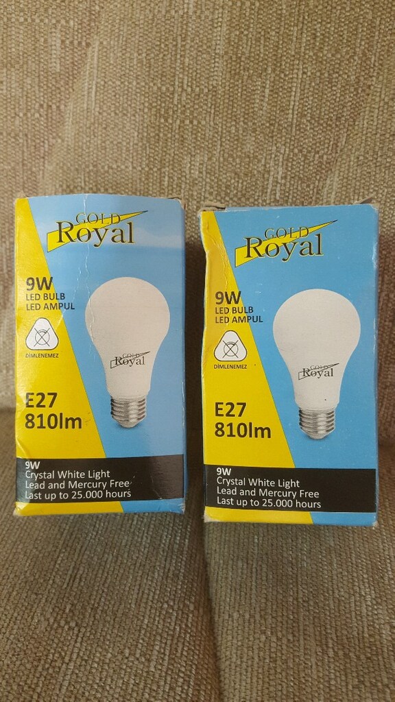 Led Ampul 9 Watt 2 Tane - 5
