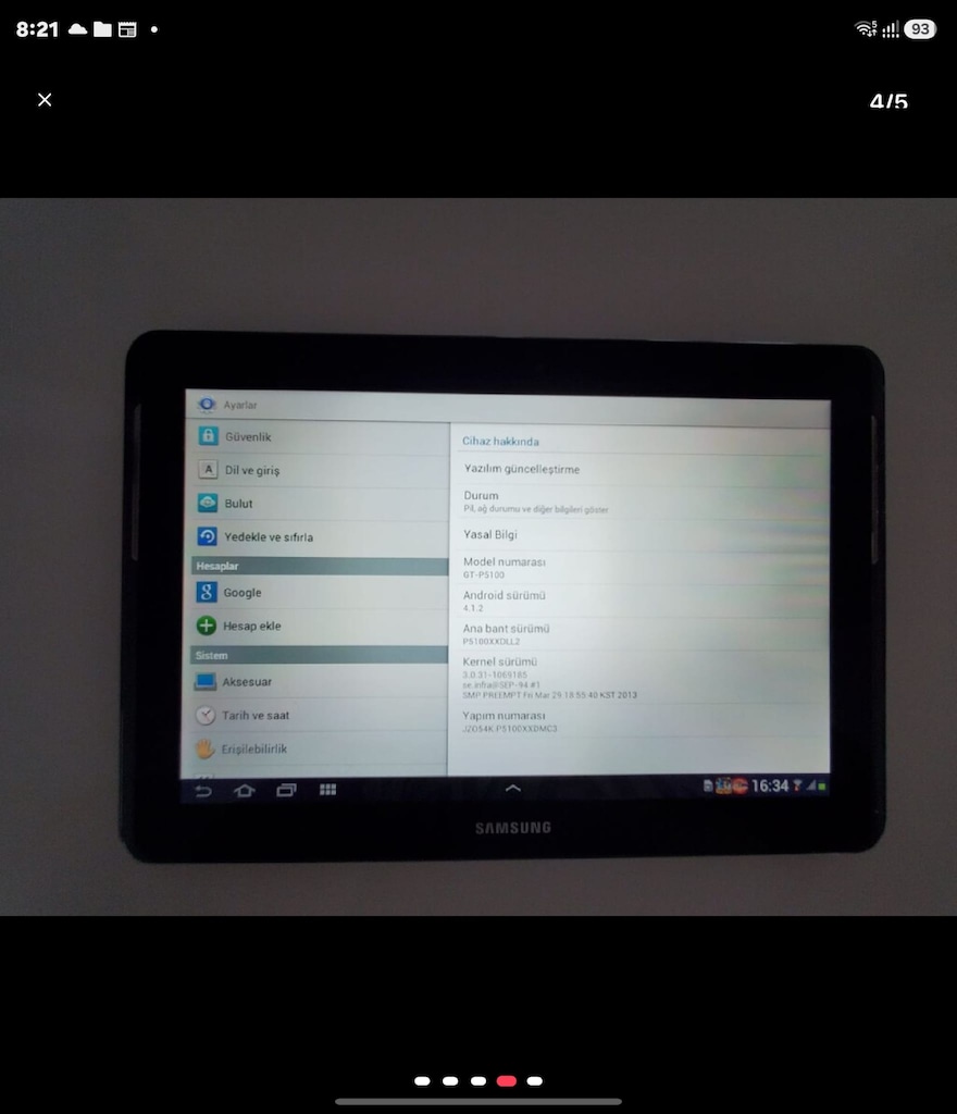 Samsung Tab2 10.1 EBA SIM+WIFI - 3