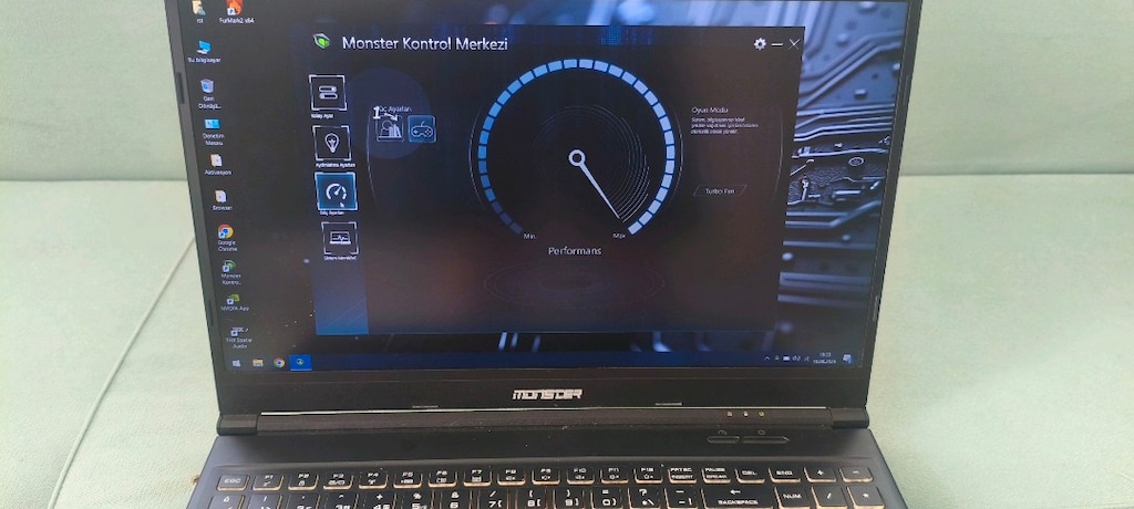 MONSTER ABRA A5 GAMİNG _i5 _16 ram_4gb gtx 1650 Ddr6 _256 m2_ 144hz - 4
