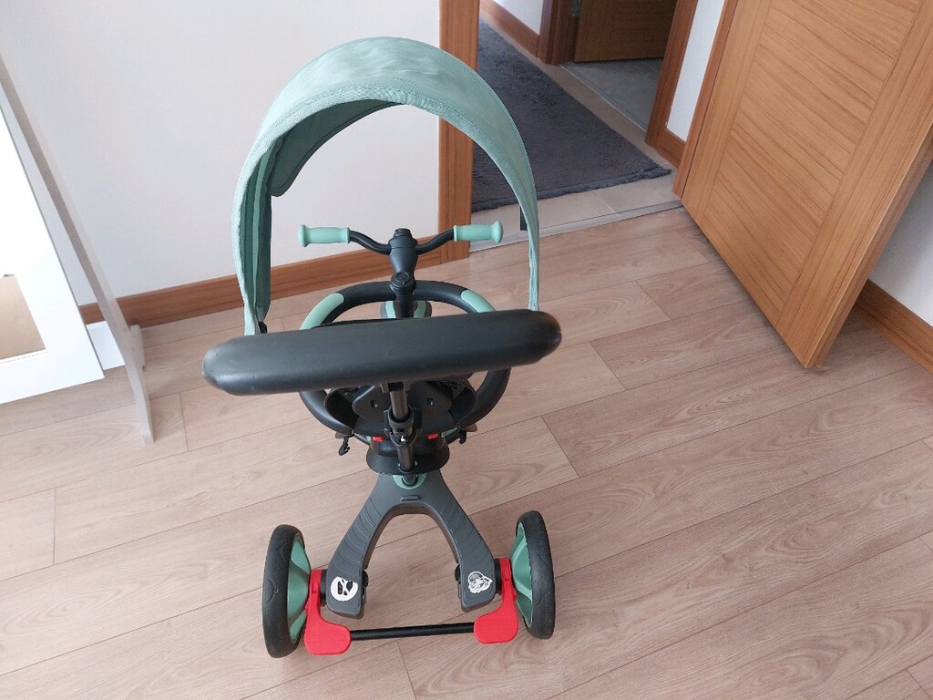 Globber Explorer 4in1 Trike Bisiklet Zeytin Yeşili Erkek Çocuk - 2