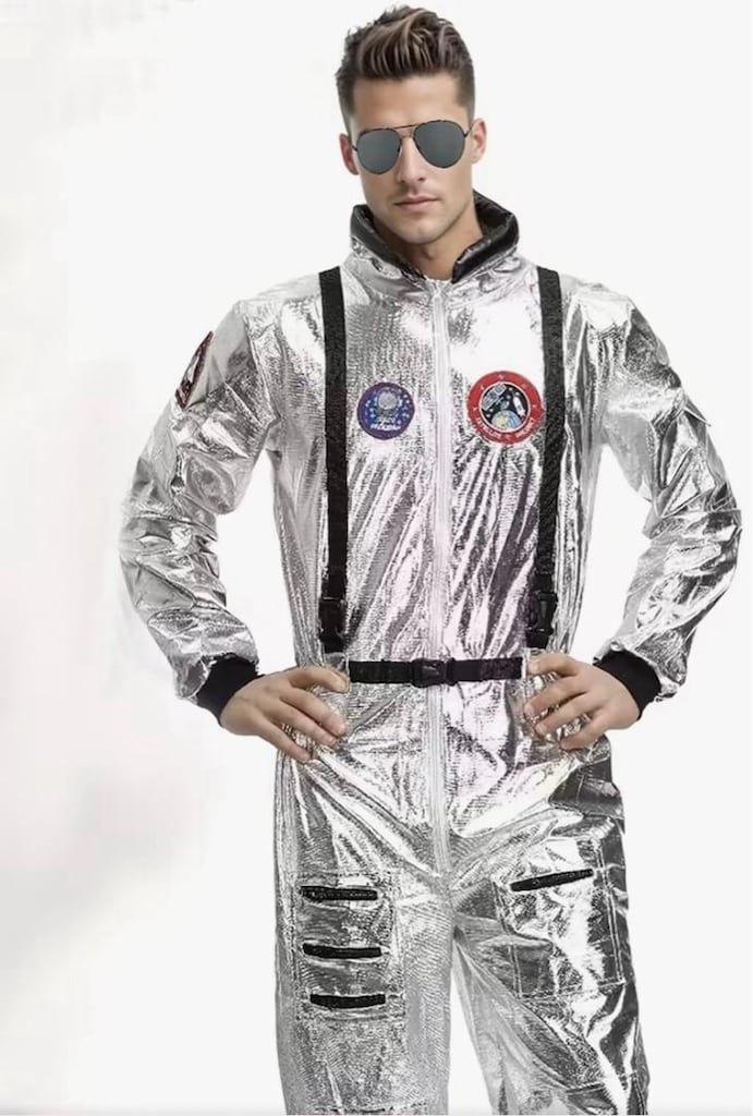 ASTRONOT UZAYLI KIYAFETİ+LATEKS MASKESİ (Yetişkinler için) - 3