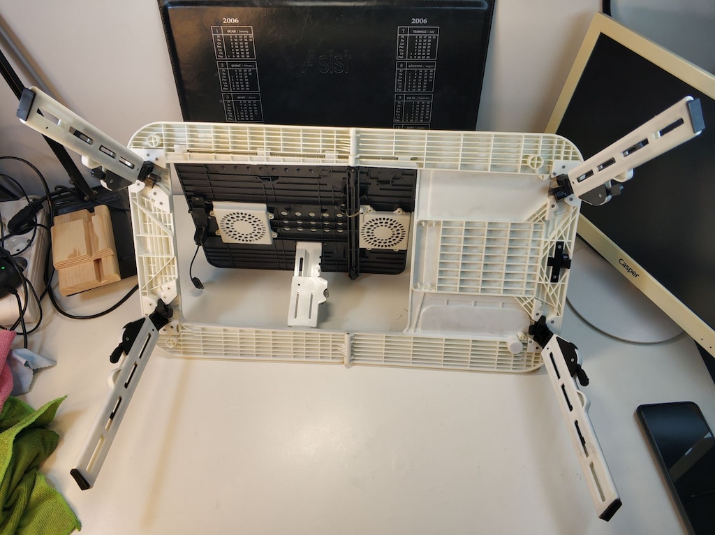 Leptop soğutuculu çalışma standı - 6