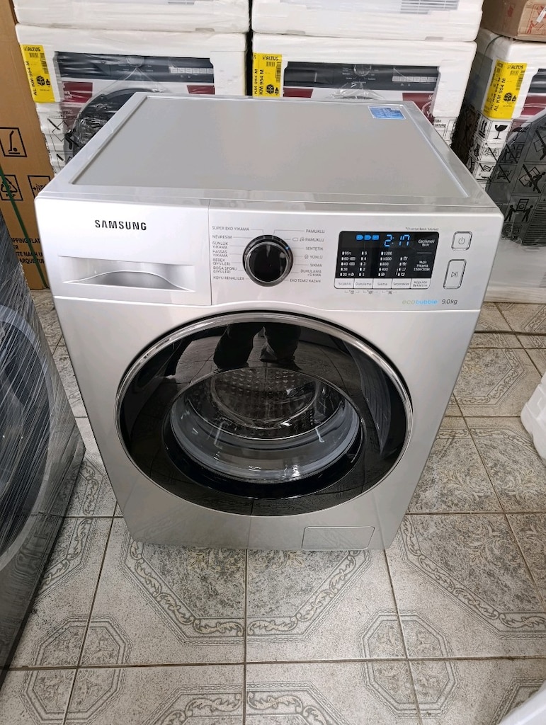 Samsung Sıfır Ayarında 9 KG Çamaşır Makinesi Tertemiz - 4