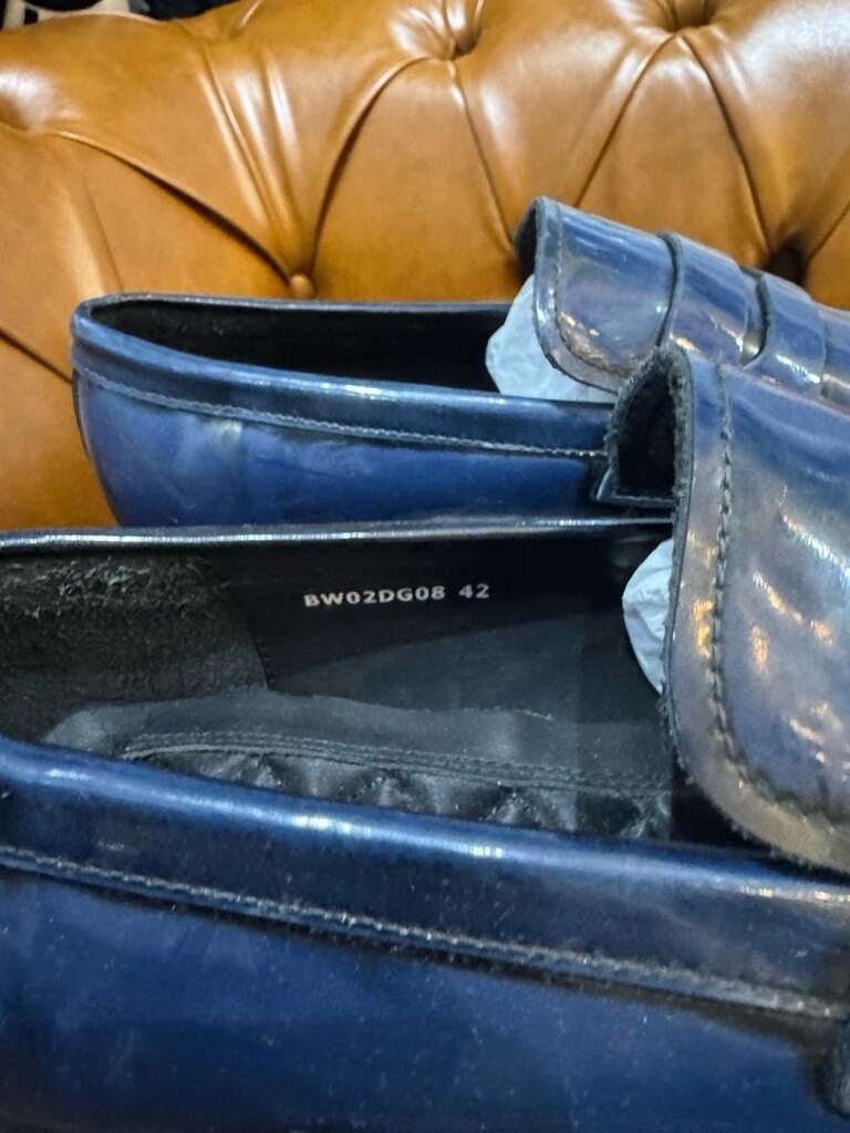 DOLCE GABBANA LACİVERT LOAFER 42 NUMARA - 6