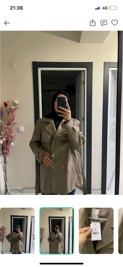 Pierre Cardin deri ceket