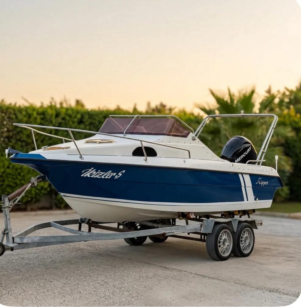 AMERİKAN BOAT MERCURY 100HP KAMARALI MİNİ YATCH TEKNE DENİZ MOTORU - 5
