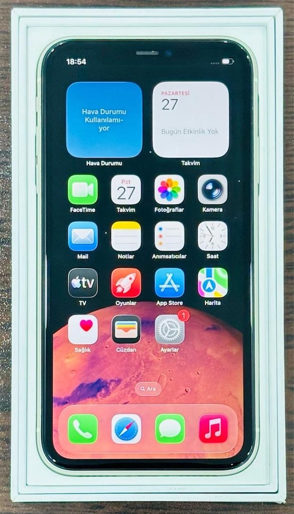 128 GB İPHONE 11 FUUL ORJİNAL 128 GB PİL/100 - 2