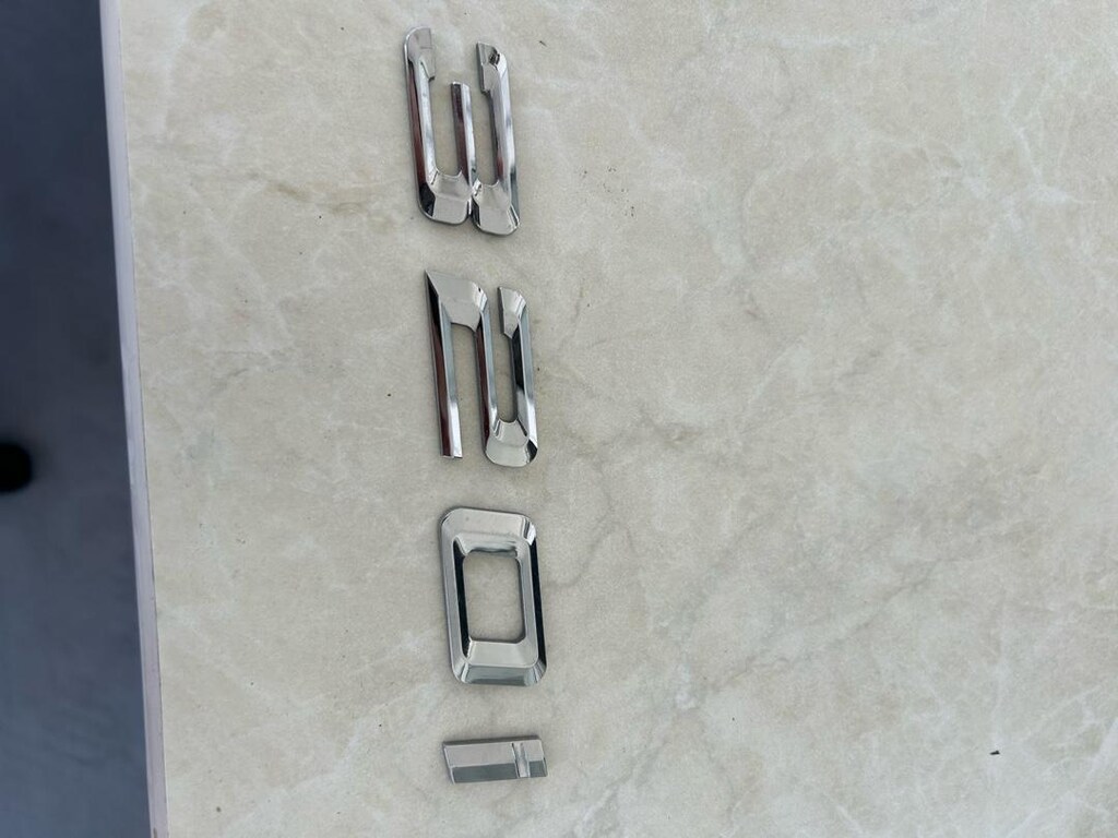 Bmw 320i Krom Bagaj Yazısı - 2