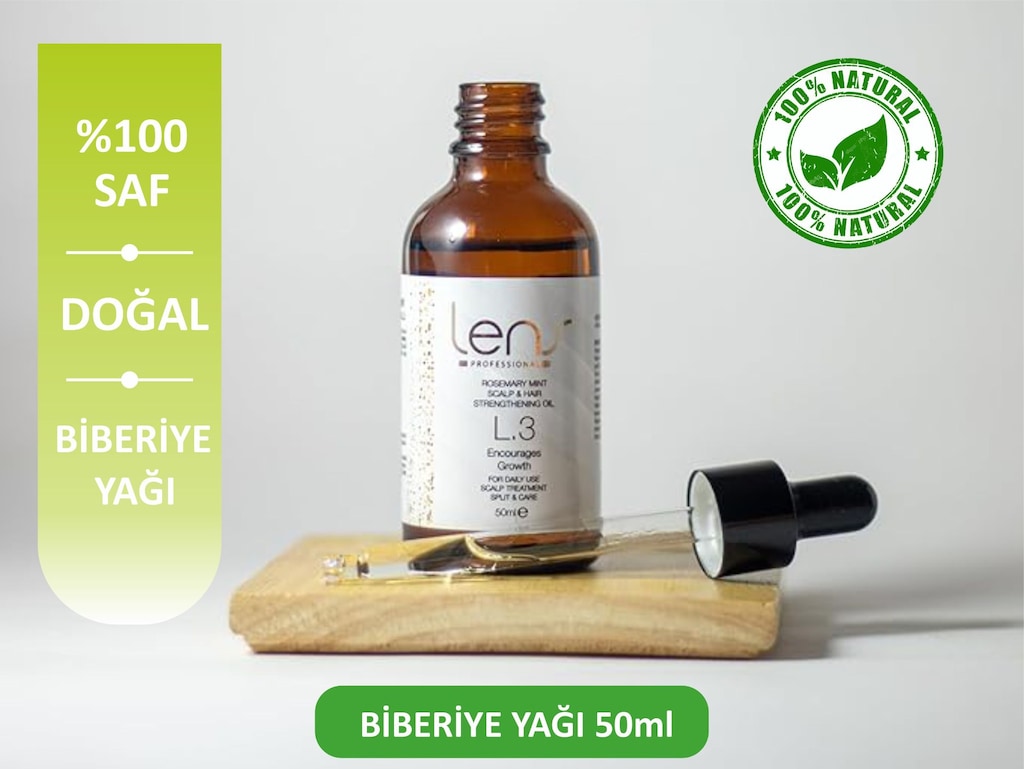 BİBERİYE YAĞI Saç Bakım Yağı 50ml (Toptan Satış) - 5